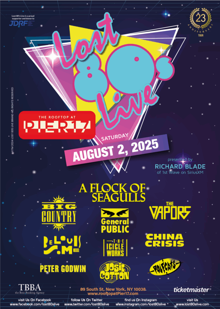 Lost 80s Live, Josie Cotton Tour, 2025
