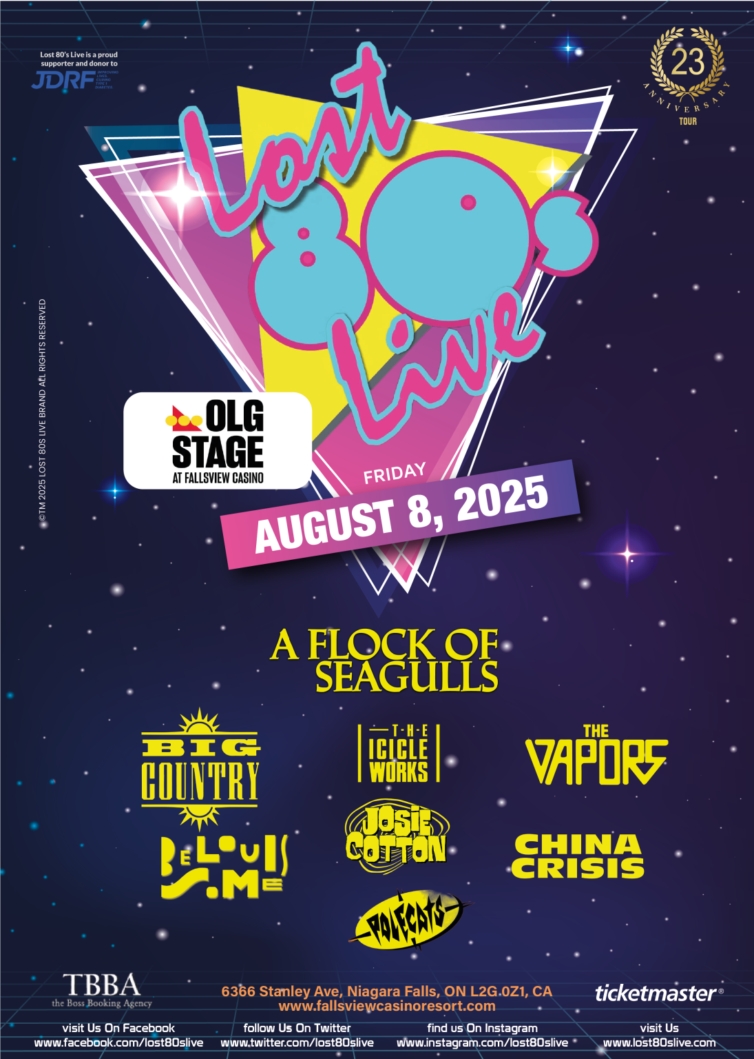Lost 80s Live, Josie Cotton Tour, 2025