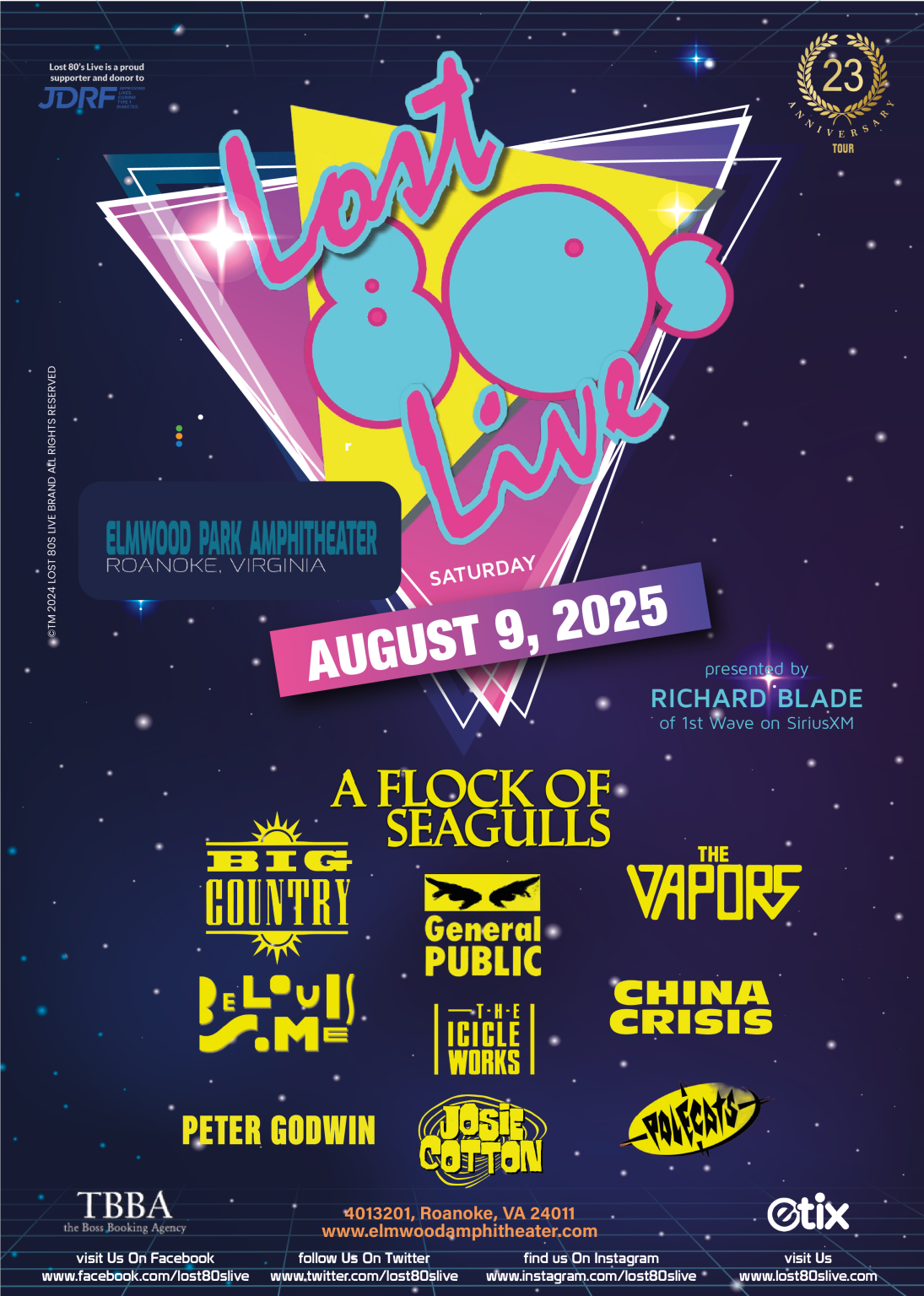 Lost 80s Live, Josie Cotton Tour, 2025